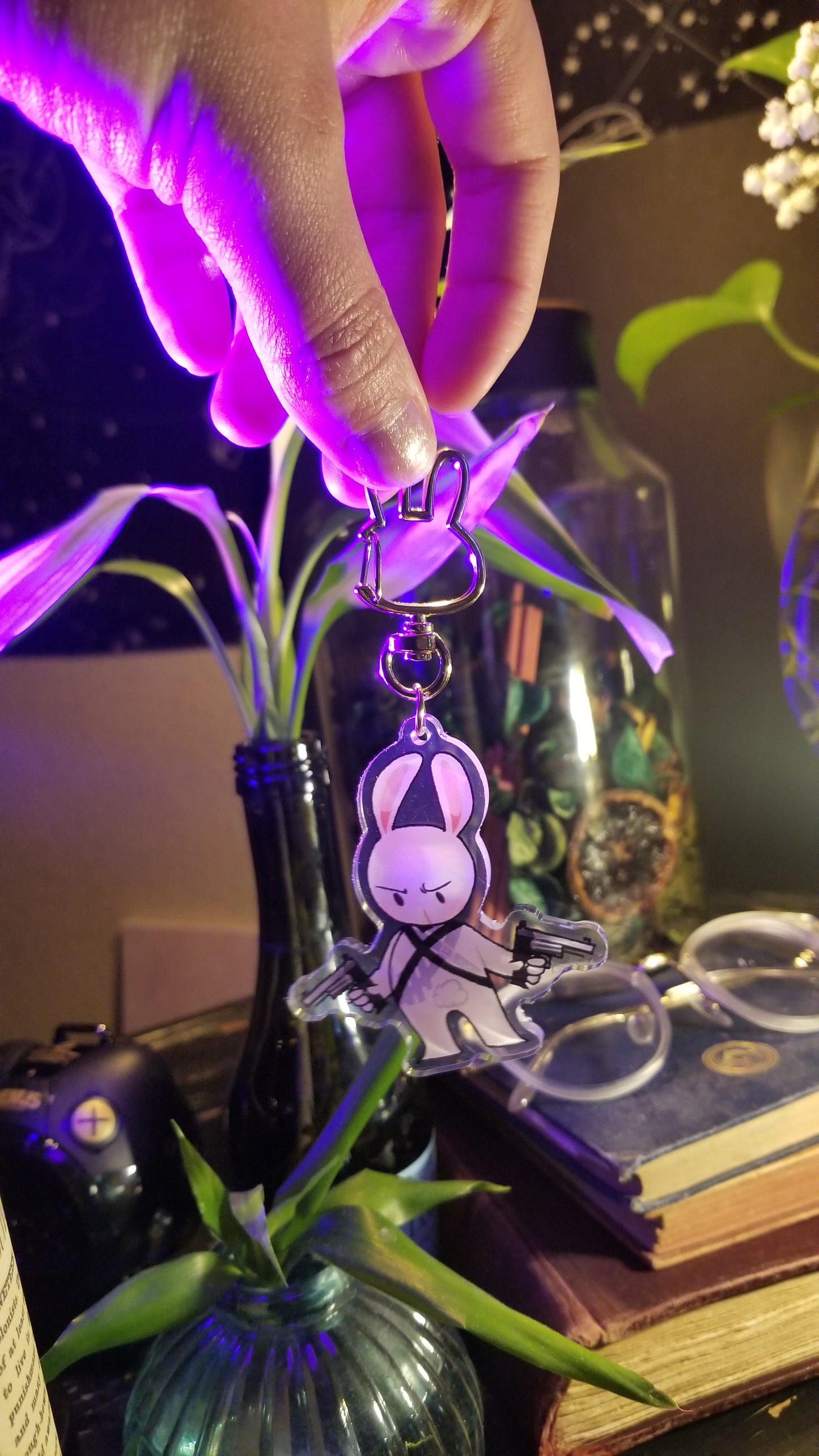 Bun Bun Keychain