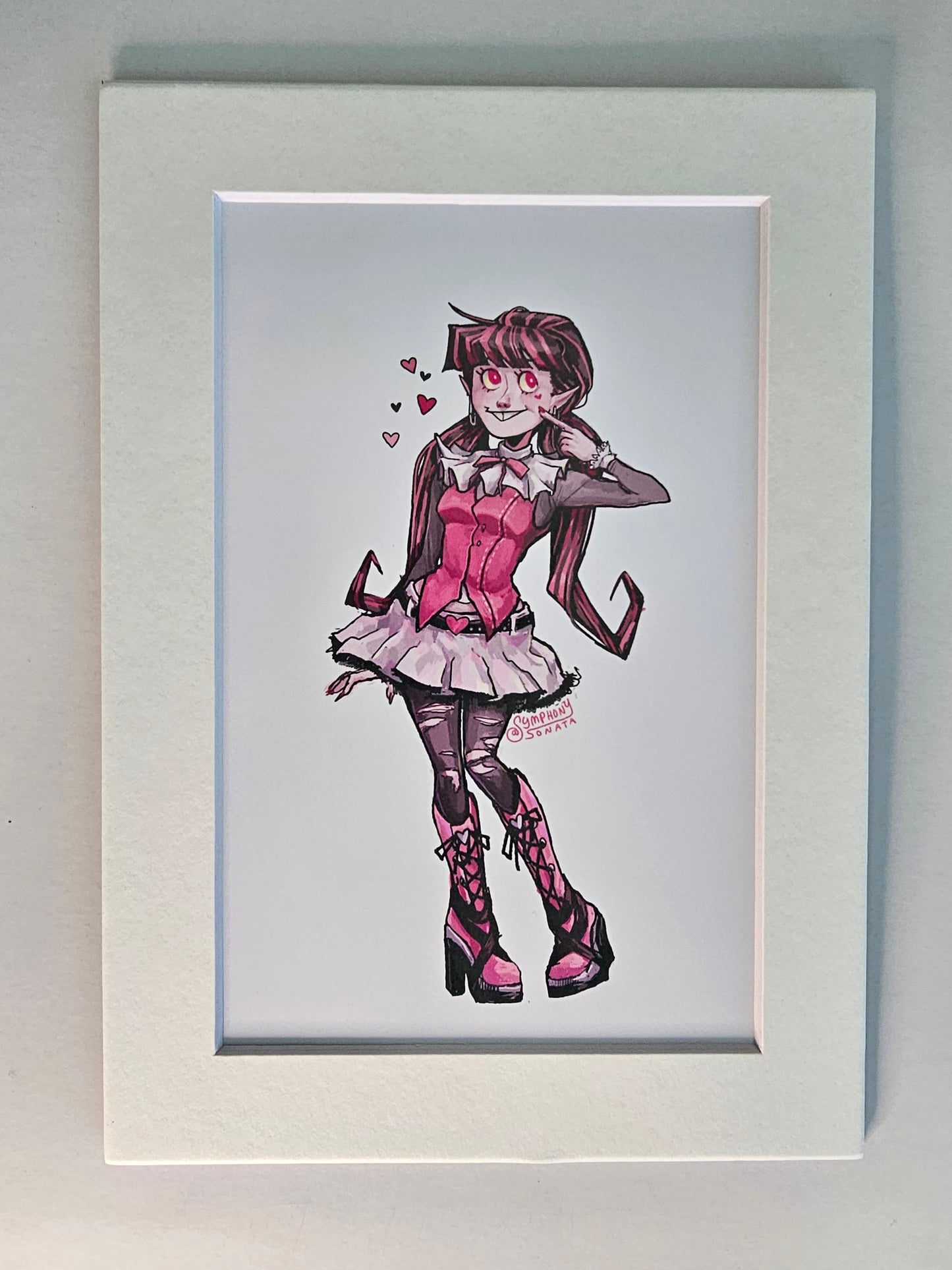 Draculaura 5x7 Fan Art