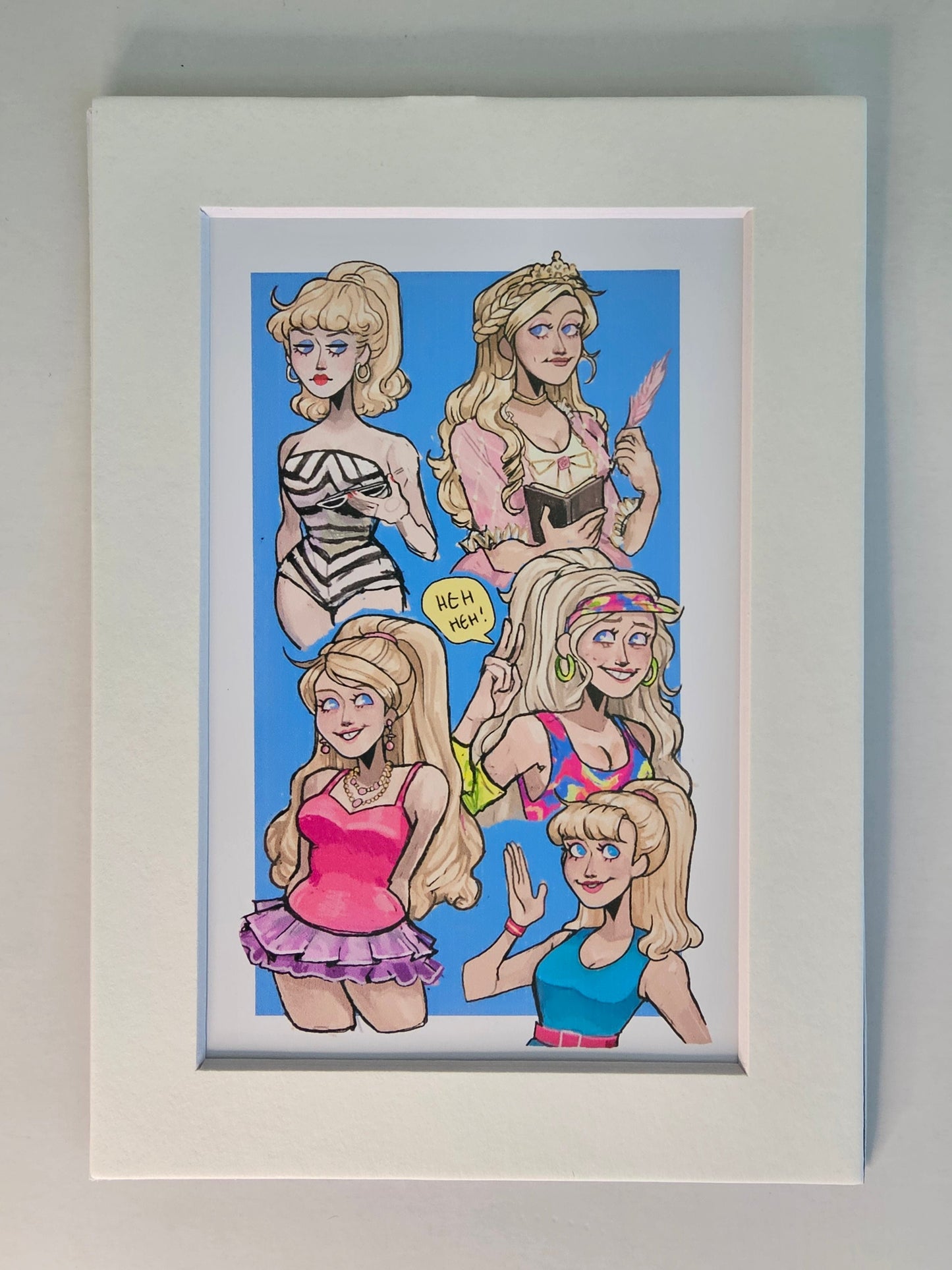 Barbie Girls 5x7 Fan Art