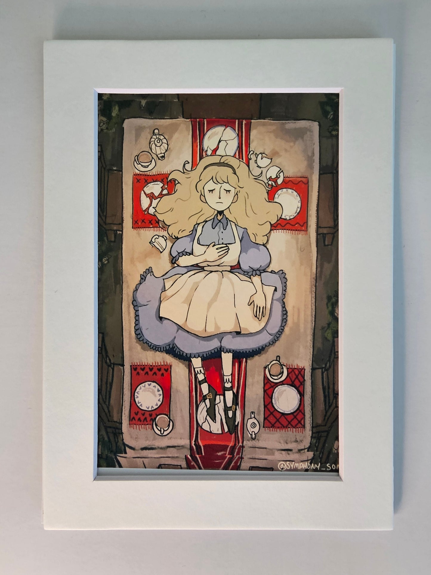 Alice Sleeping 5x7 Custom Print