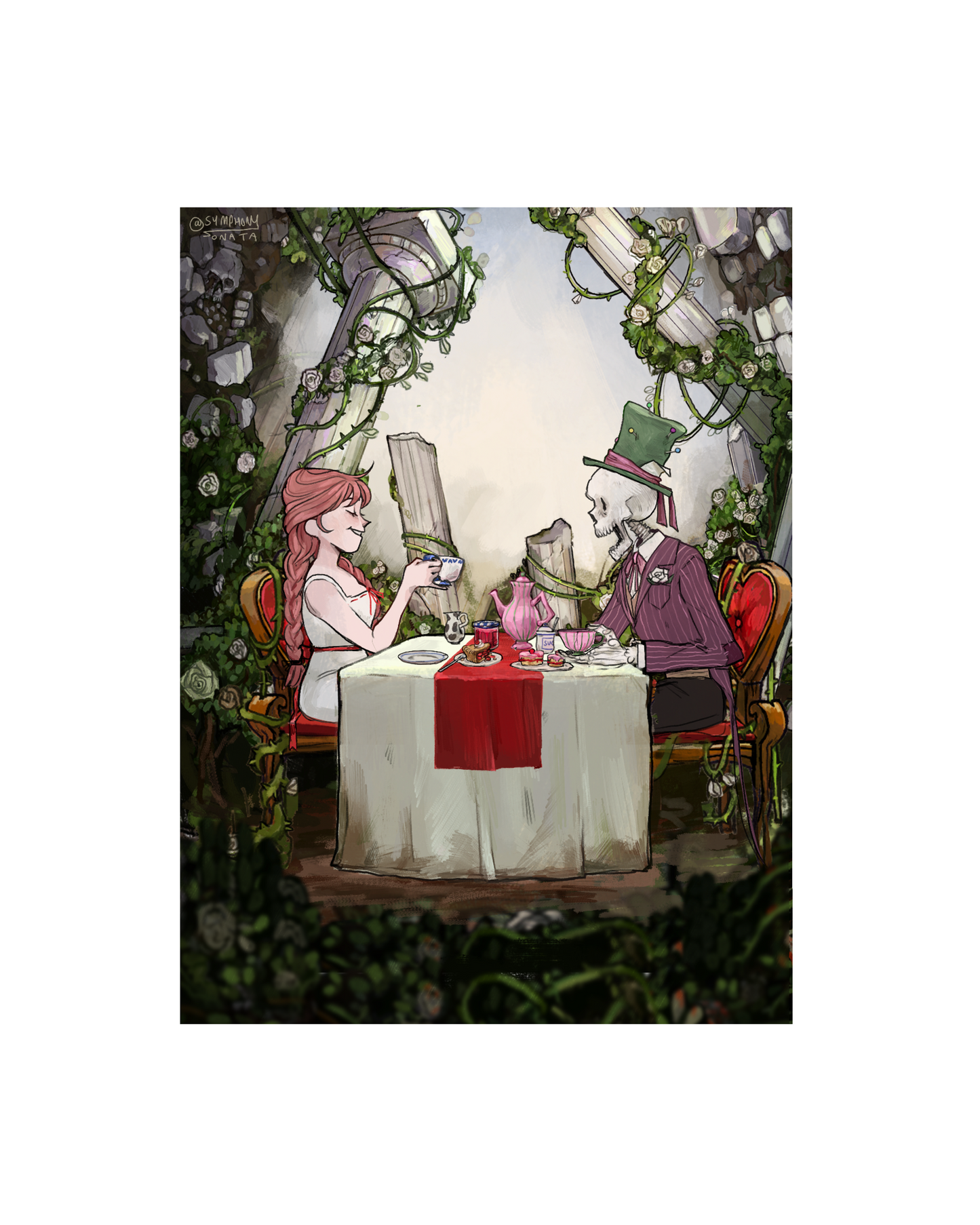 Cordelia and Charlie 8x10 print
