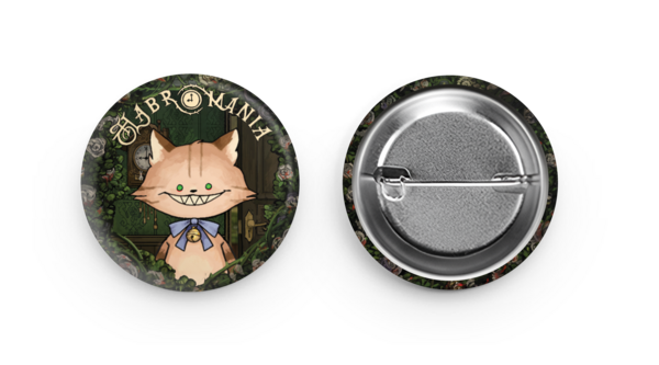 Cheshire Cat Pin