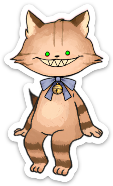 The Cheshire Cat Sticker