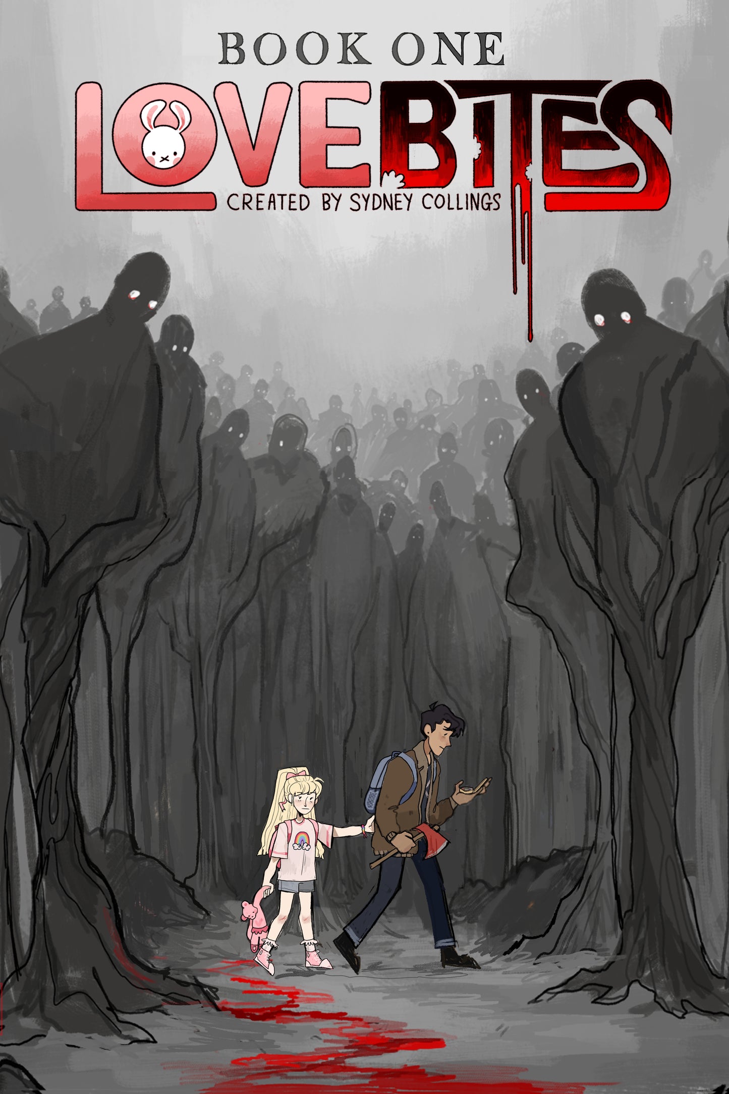 LOVEBITES Book 1 Cover 8x10 print