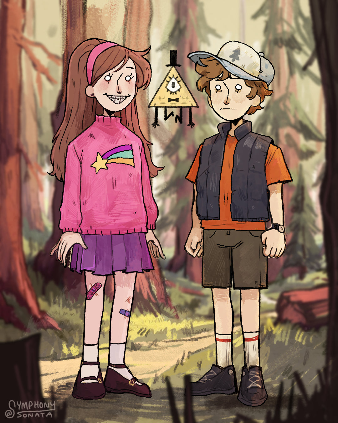 Mystery Twins 8x10 print