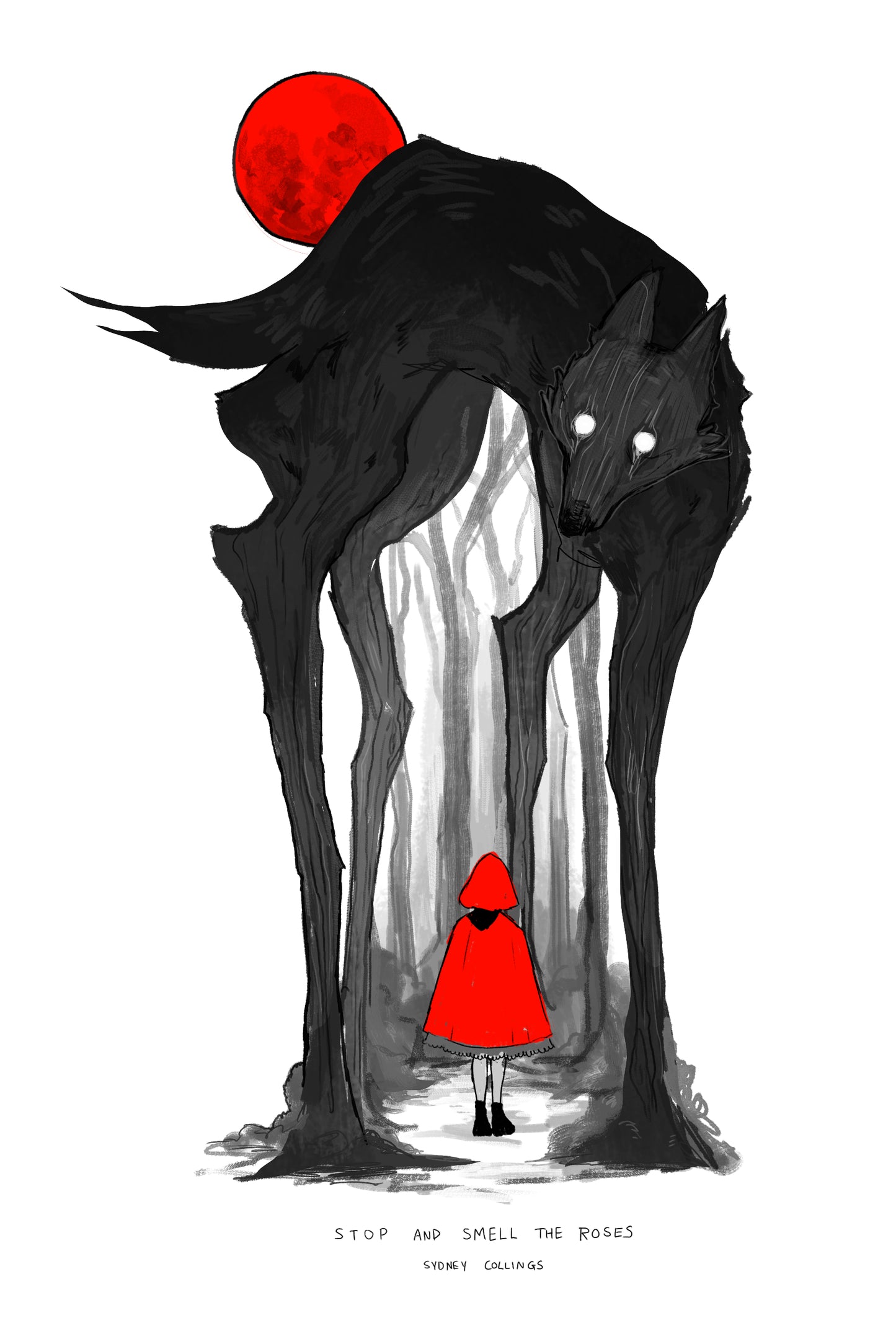 STOP AND SMELL THE ROSES 8x10 print