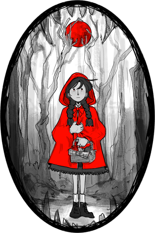 Little Red Riding Hood Sticker