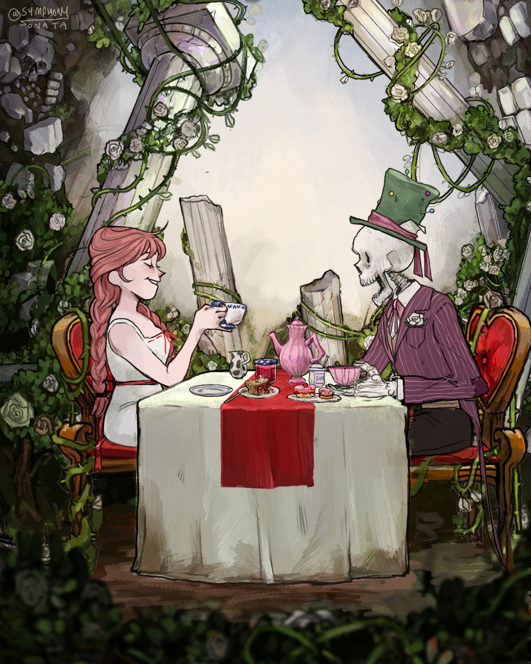 Cordelia and Charlie 8x10 print