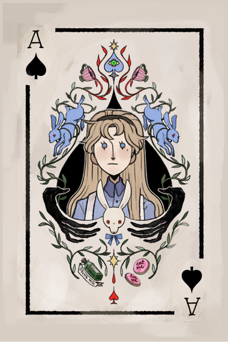 Ace of Spades 5x7 Print