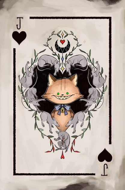 Jack of Hearts 5x7 Print