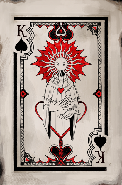 King of Spades 5x7 Print