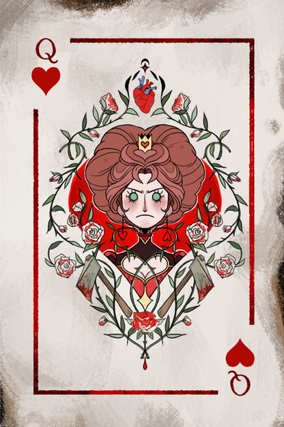 Queen of Hearts 5x7 Print