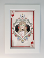 Ace of Hearts 5x7 Print