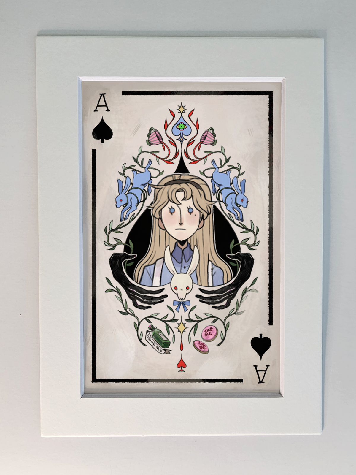 Ace of Spades 5x7 Print