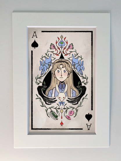 Ace of Spades 5x7 Print