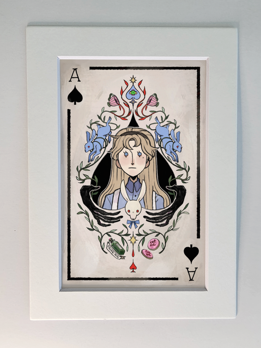 Ace of Spades 5x7 Print