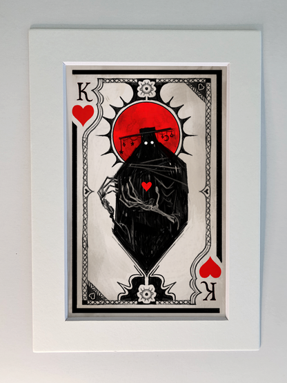 King of Hearts 5x7 Print