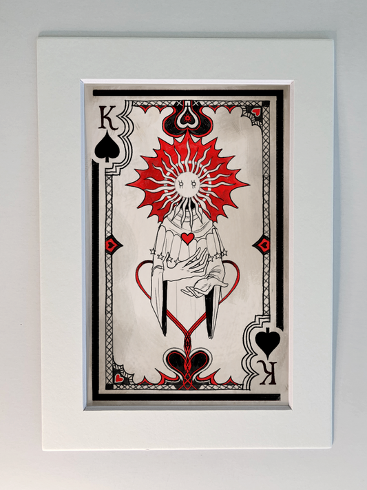 King of Spades 5x7 Print