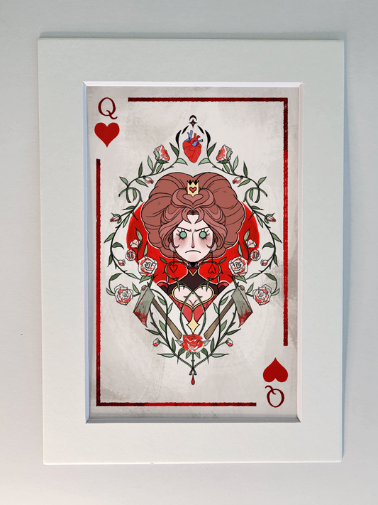 Queen of Hearts 5x7 Print